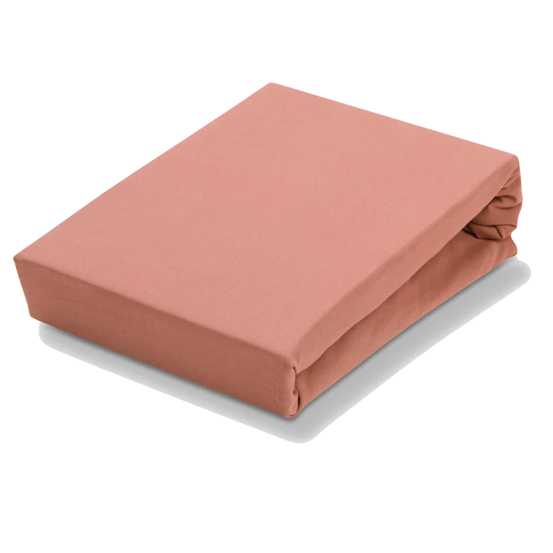 Jersey soft split topper 15 Brick dust 124 2-persoons 140-160 x 200-220