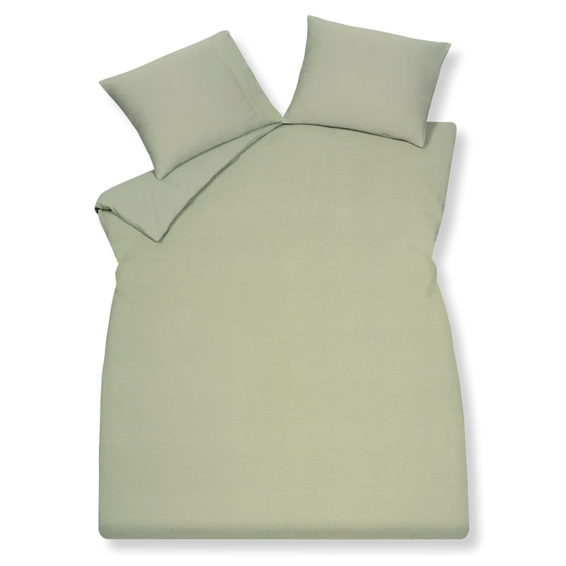 Pure 07 yd w.band Light olive 123 Kussensloop (60x70)