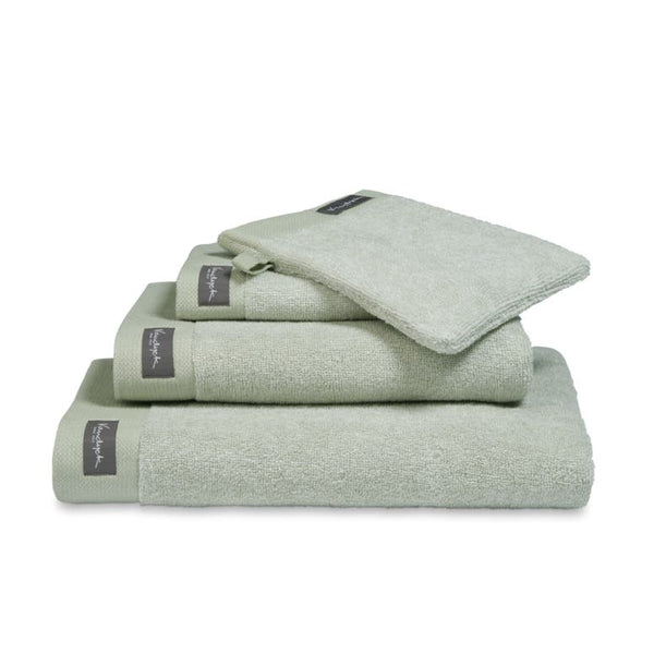 Home towel mouline Smoke green 814 showertowel 70x140