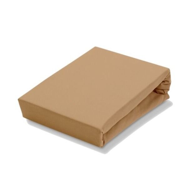 Jersey soft split topper 15 Toffee 118 2-persoons 140-160 x 200-220