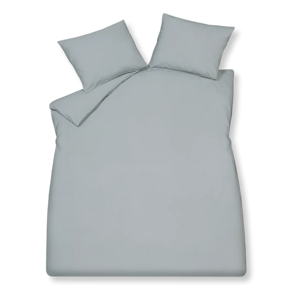 Washed cotton Pearl blue 190 Kussensloop (60x70)