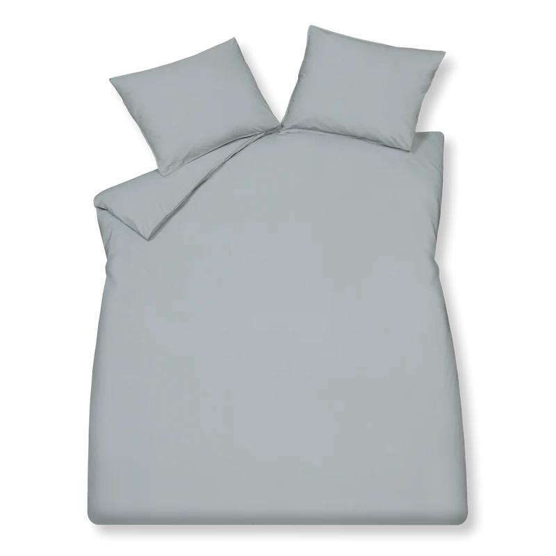 Washed cotton Pearl blue 190 Kussensloop (60x70)