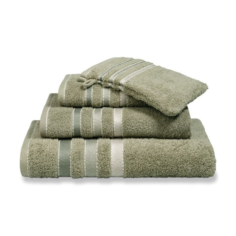 Prestige lines Smoke green 814 Towel 60x110