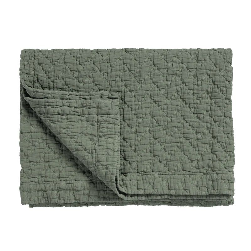 Pure 10 g.dyed Sage green 181 Bedsprei 180x260