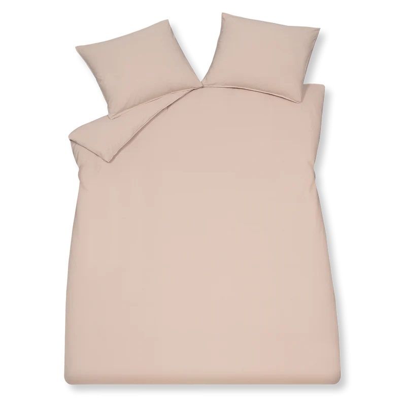 Washed cotton Pale pink 197 2-persoons (200x200/220 + 2 slopen)
