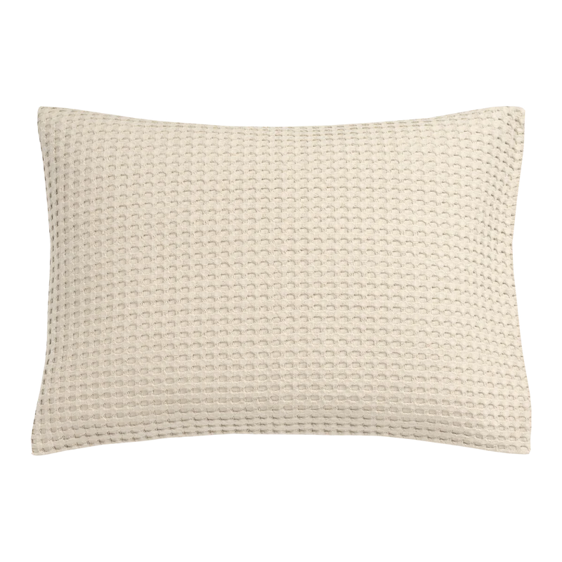 Home pique Cream tan 189 Kussensloop (40x55)