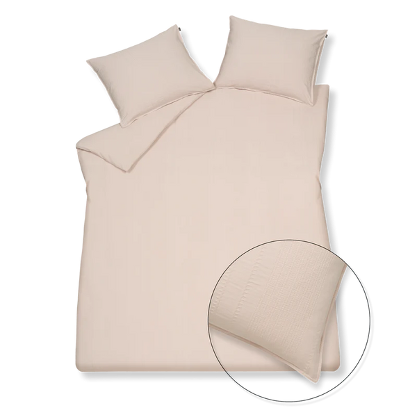 Pure 24 seerzuck. Pale pink 197 2-persoons (200x200/220 + 2 slopen)