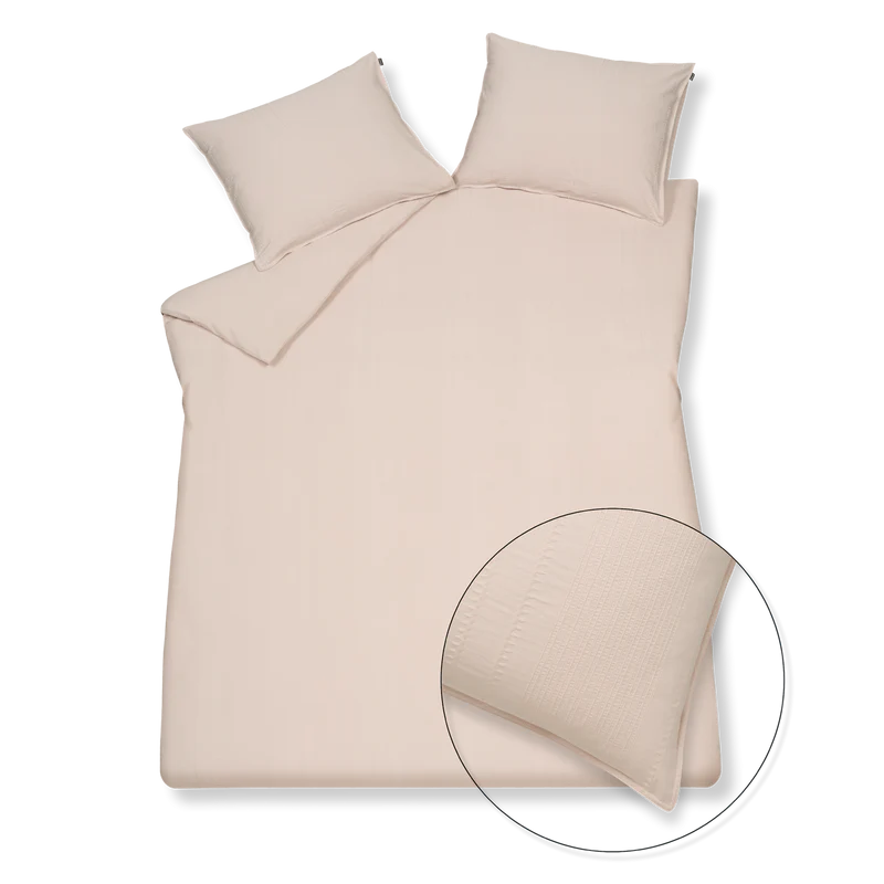 Pure 24 seerzuck. Pale pink 197 2-persoons (200x200/220 + 2 slopen)