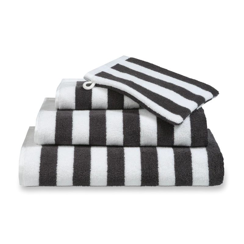 Verona stripes Off black 198 glove 16x22