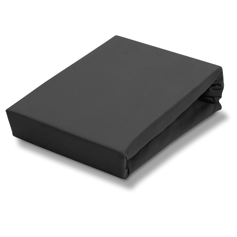 Jersey soft split topper 15 Off black 198 2-persoons 140-160 x 200-220