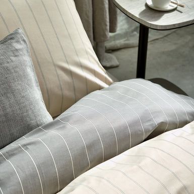 Home puglia percale 189 cream tan 1-persoons (140x200/220 + 1 sloop)