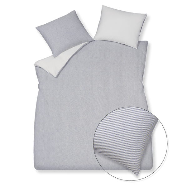 Pure 76 linen/cotton 036 navy 1-persoons (140x200/220 + 1 sloop)