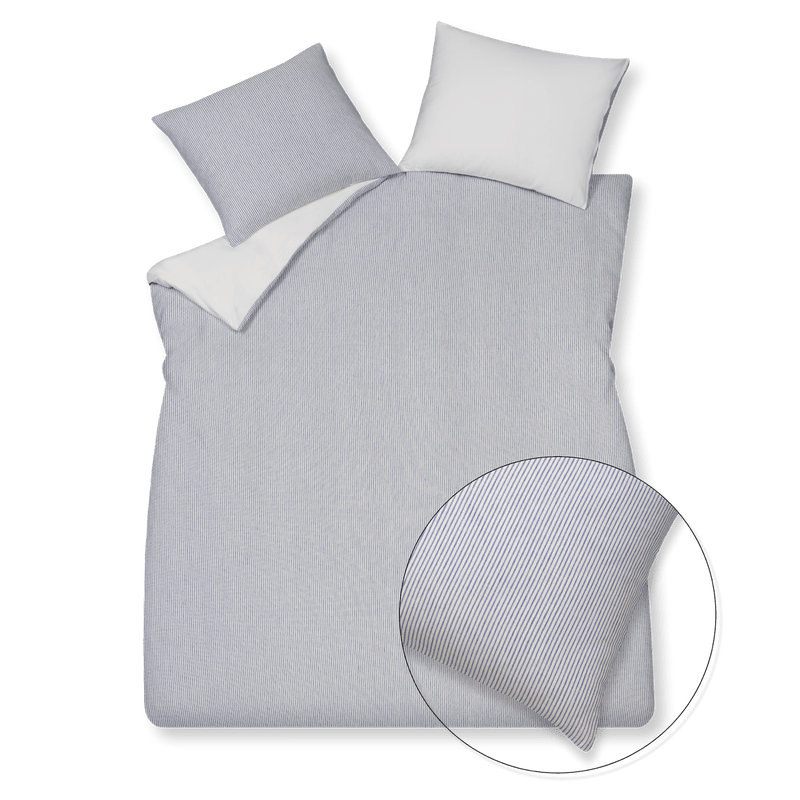 Pure 76 linen/cotton 036 navy 2-persoons (200x200/220 + 2 slopen)