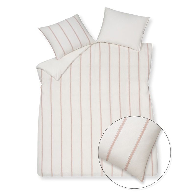 Pure 77 linen/cotton 320 offwhite Lits-jumeaux (240x200/220 + 2 slopen)