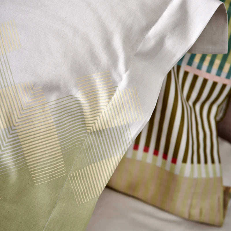 Happy sleep 814 smoke green Lits-jumeaux (240x200/220 + 2 slopen)