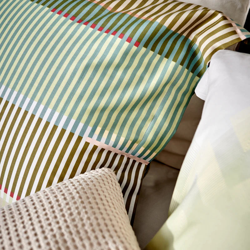 Happy sleep 814 smoke green Lits-jumeaux (240x200/220 + 2 slopen)