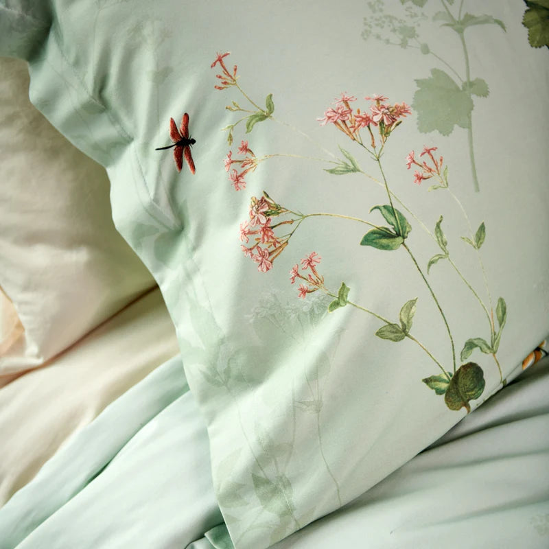 Gardenia 814 smoke green Lits-jumeaux (240x200/220 + 2 slopen)
