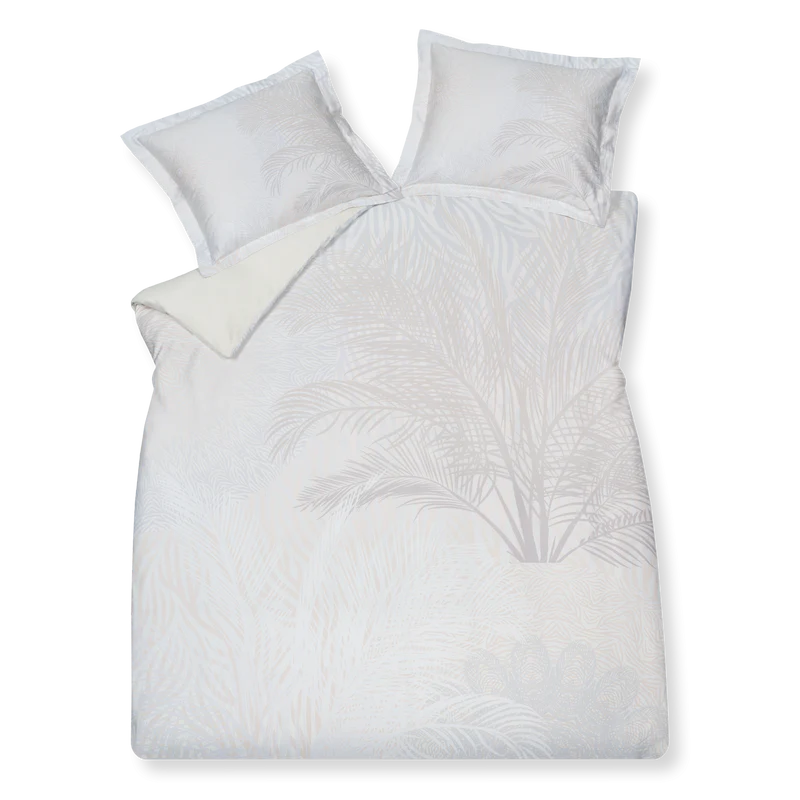 Flower pattern 189 cream tan 1-persoons (140x200/220 + 1 sloop)