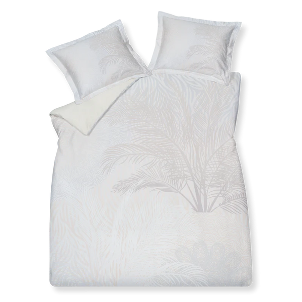 Flower pattern 189 cream tan 1-persoons (140x200/220 + 1 sloop)