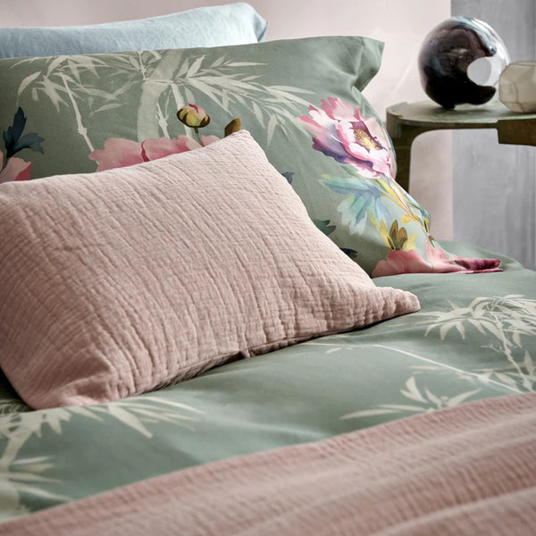 Pink peony 000 multi 1-persoons (140x200/220 + 1 sloop)