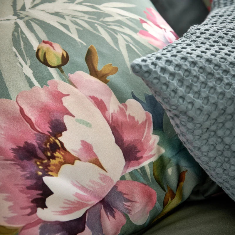Pink peony 000 multi 1-persoons (140x200/220 + 1 sloop)