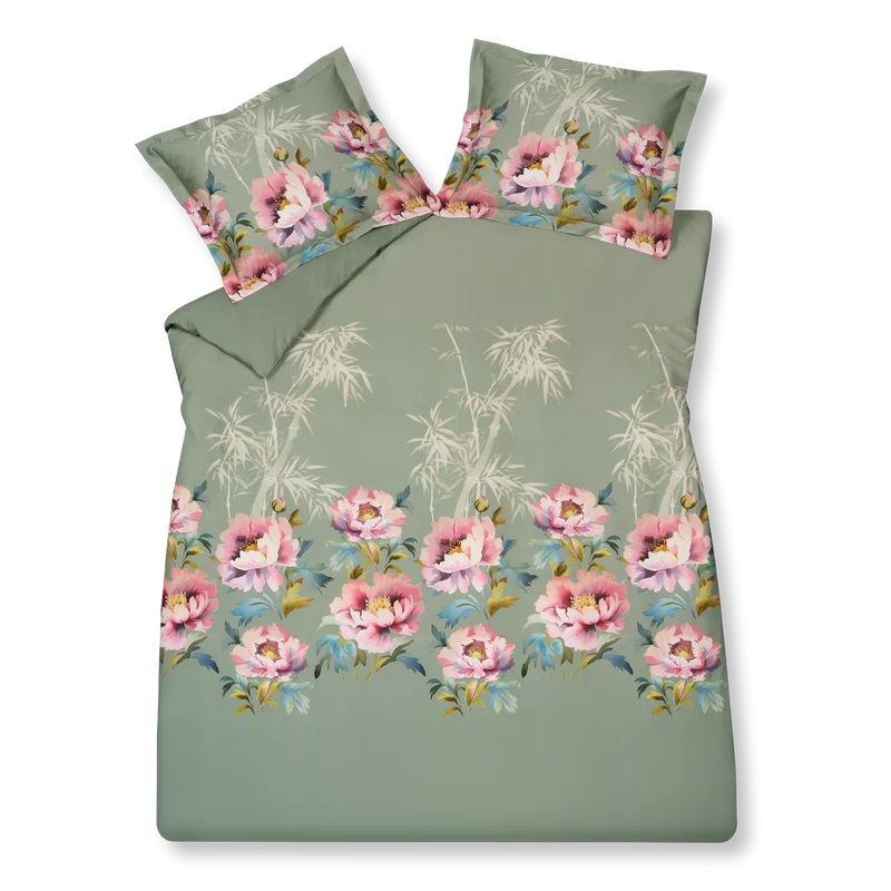 Pink peony 000 multi 1-persoons (140x200/220 + 1 sloop)