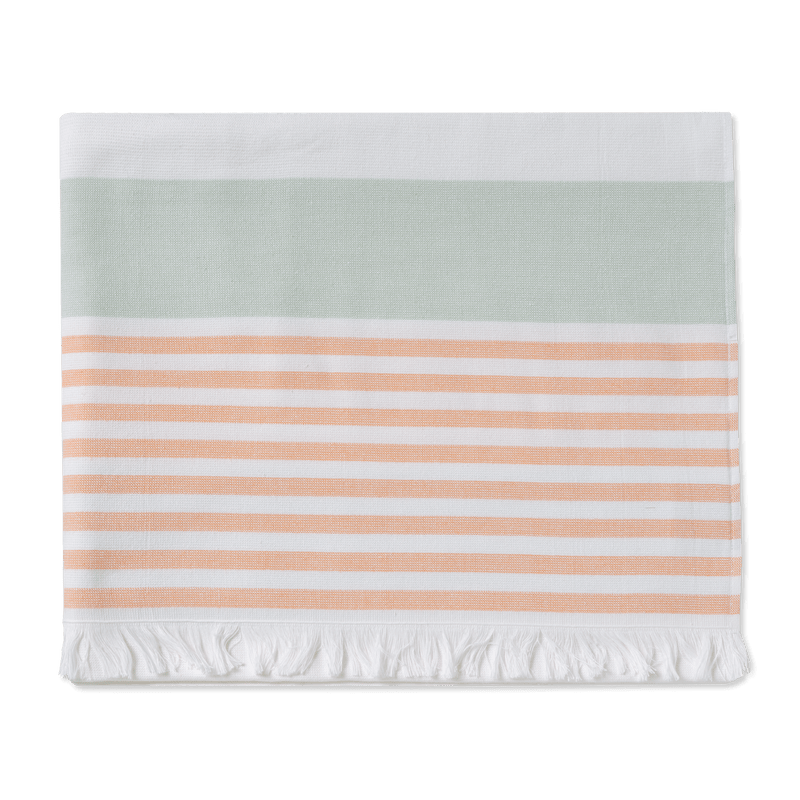 Coco beach towel 814 smoke green 90x180