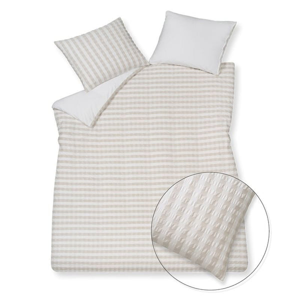 Pure 81 seersucker 000 multi 2-persoons (200x200/220 + 2 slopen)