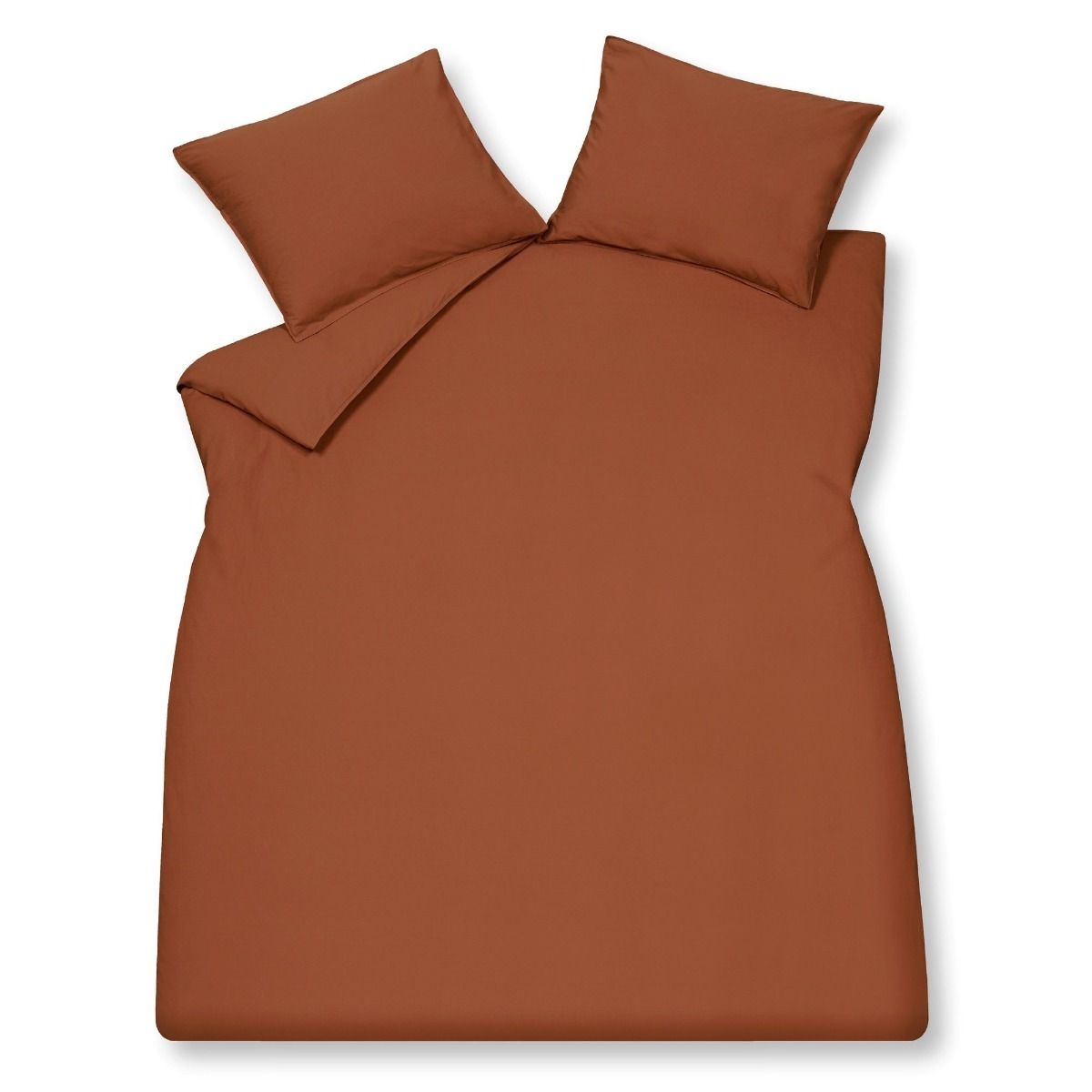 Washed cotton Rusty brown 334 2-persoons (200x200/220 + 2 slopen)