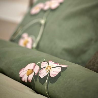 Starling Smoke green 814 Lits-jumeaux (240x200/220 + 2 slopen)