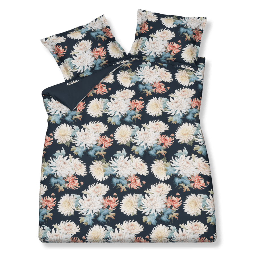 Floral bliss blue ink 199 Lits-jumeaux (240x200/220 + 2 slopen)