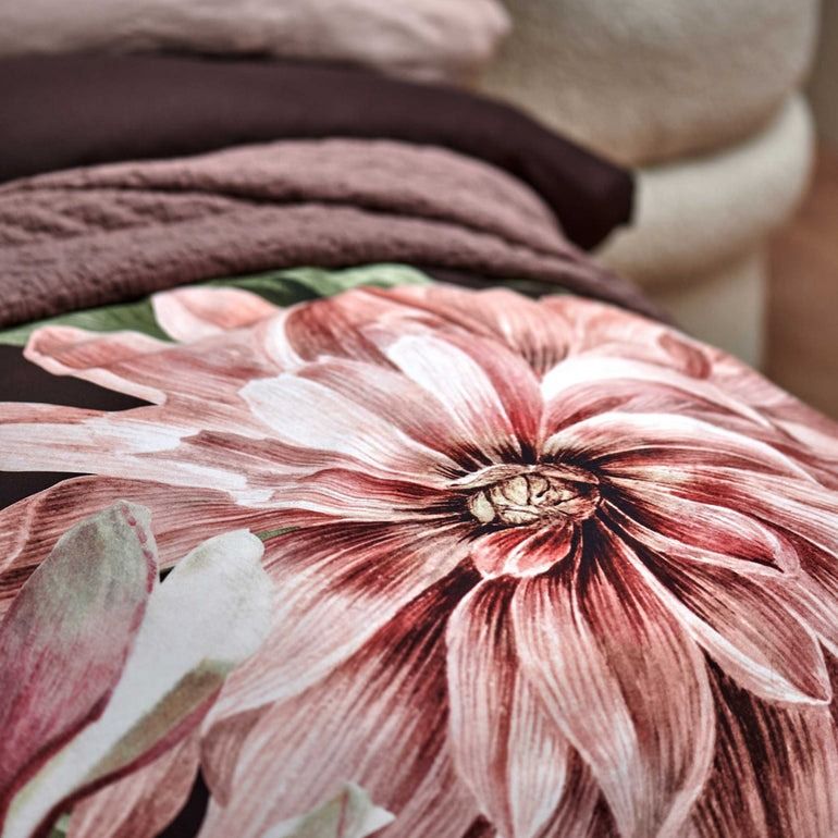 Paradise bloom Dark chocolate 104 2-persoons (200x200/220 + 2 slopen)