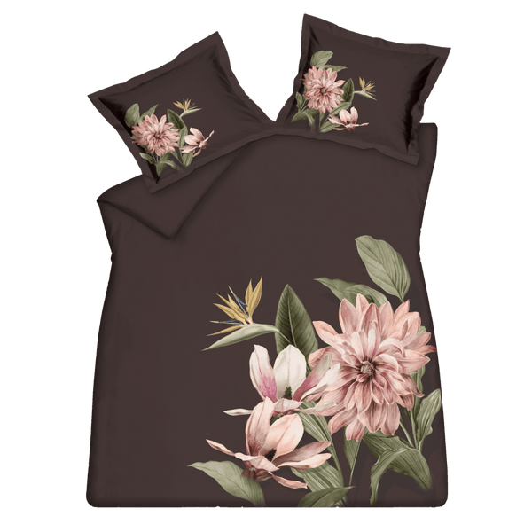 Paradise bloom Dark chocolate 104 Lits-jumeaux (240x200/220 + 2 slopen)