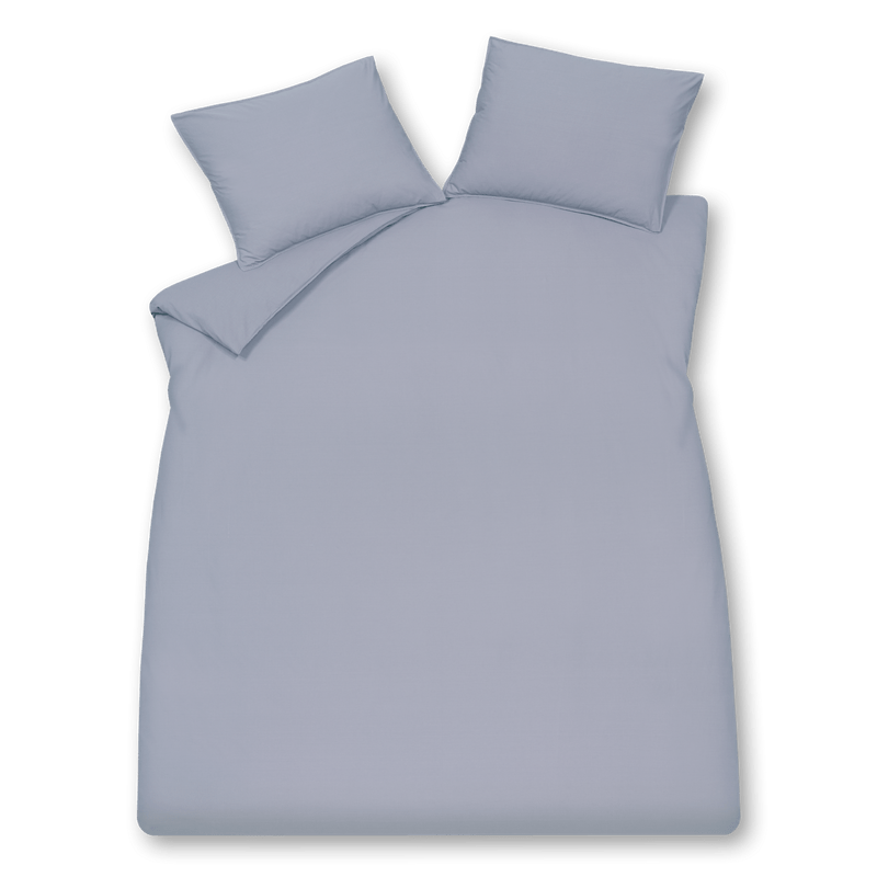 Washed cotton Lavender blue 227 1-persoons (140x200/220 + 1 sloop)