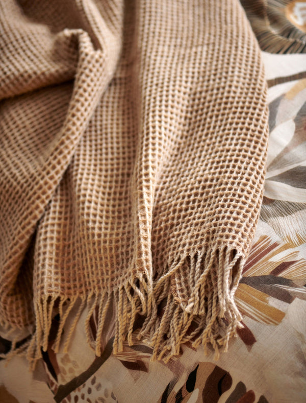 Plaid Home 95 soft tan