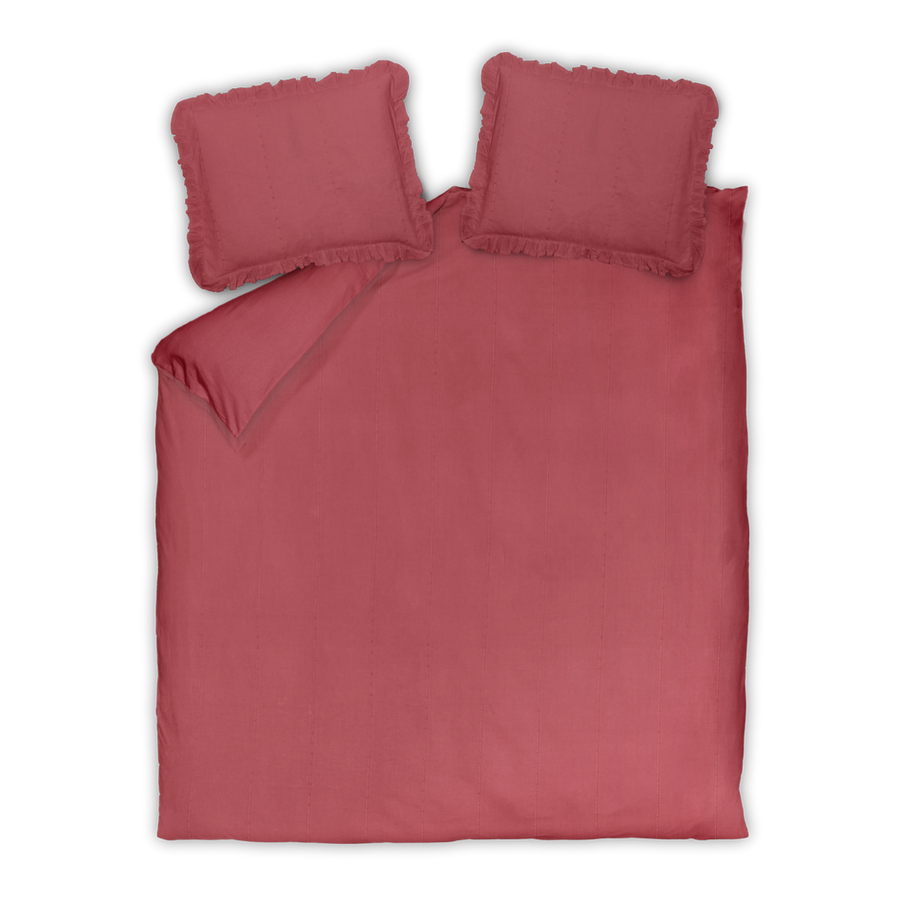 Dekbedovertrekset Cotton Dream wild rose lits-jumeaux