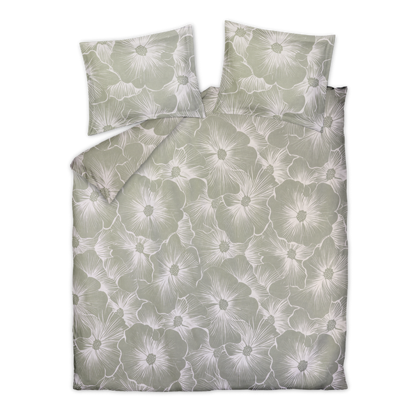Bloomline Pistache 053 1-persoons (140x200/220 + 1 Sloop)