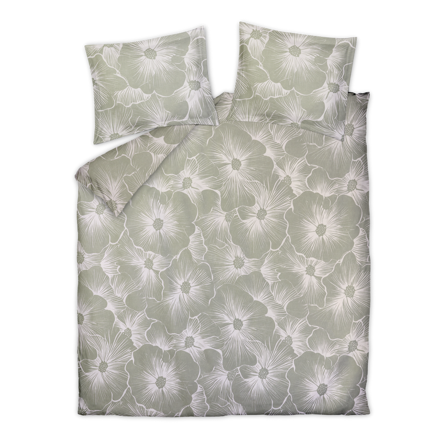 Bloomline Pistache 053 1-persoons (140x200/220 + 1 Sloop)