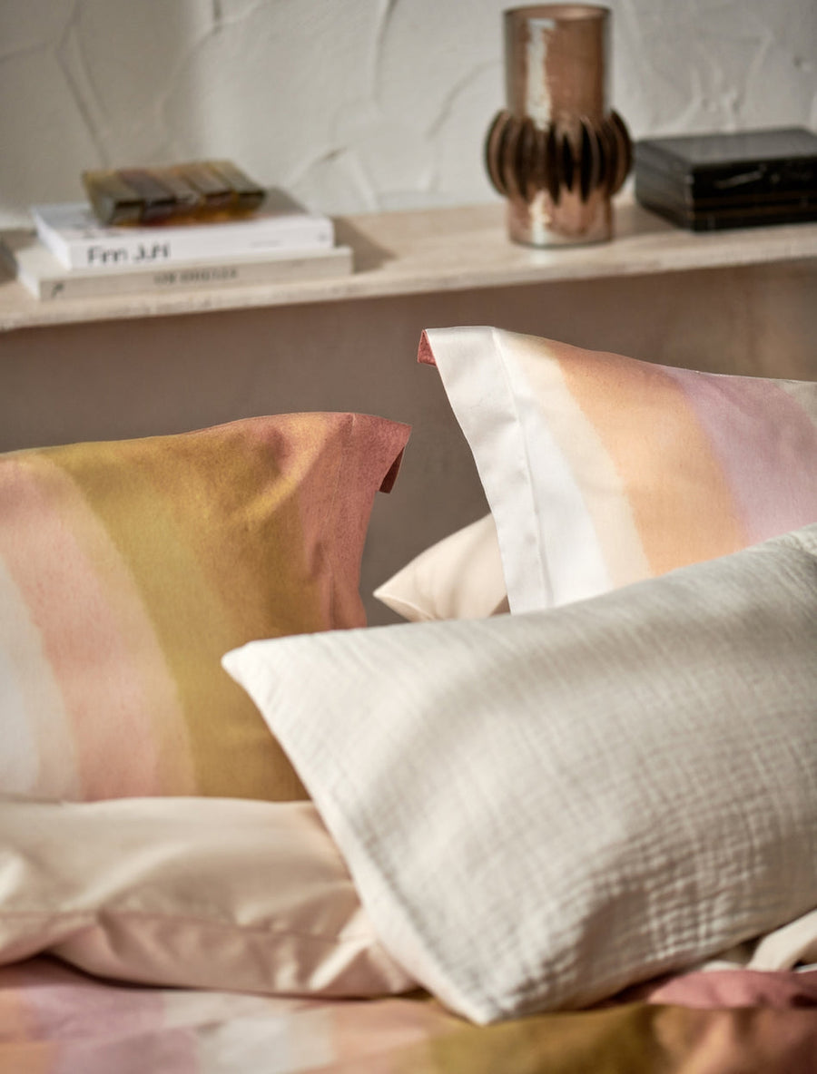 Dekbedovertrekset Colorwave multi lits-jumeaux