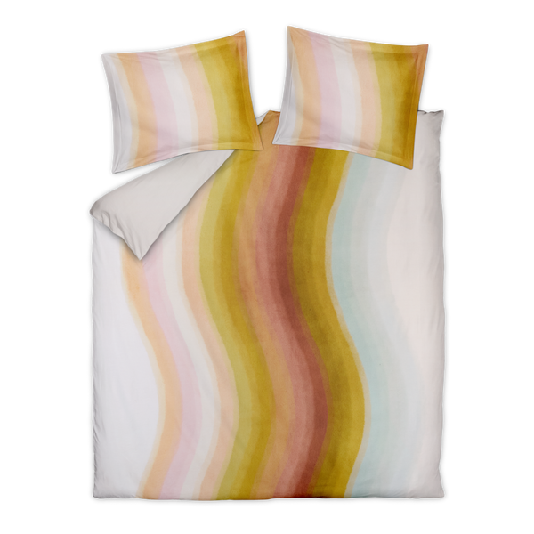 Dekbedovertrekset Colorwave multi lits-jumeaux