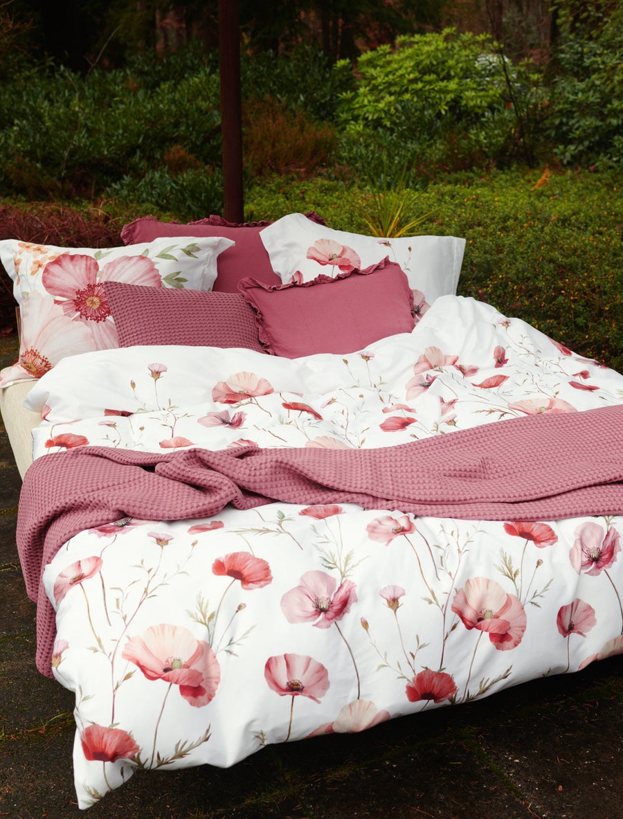 Bedsprei Home Pique wild rose