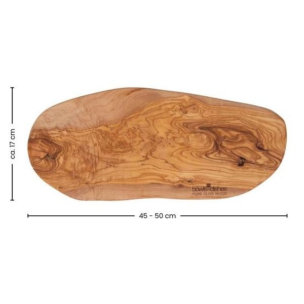 Olijfhouten Borrelplank 45 t/m 50 cm