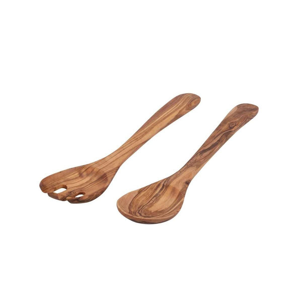 Olijfhouten Slacouvert 3-tand (30 cm)