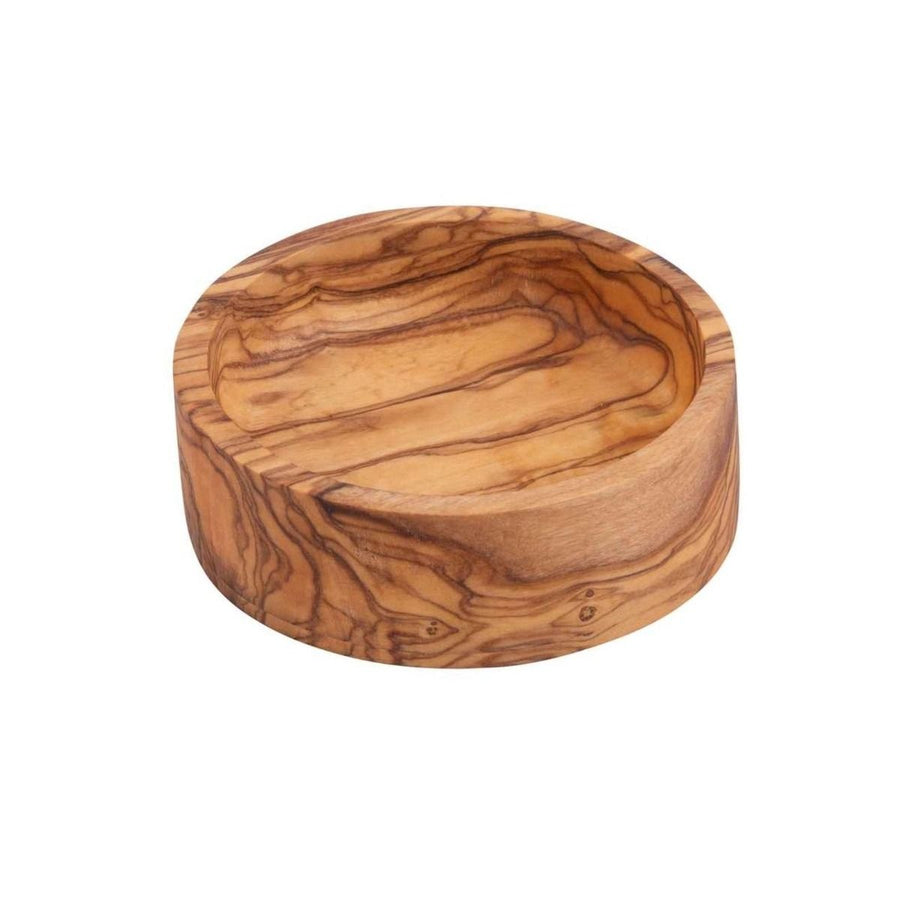 Olijfhouten schaal laag Ø 8 cm