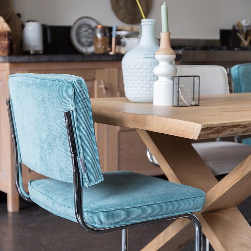 Ridge Chair- rib blue 12A