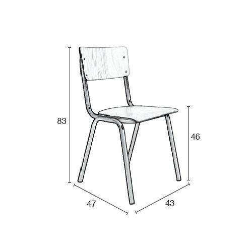 Back To School Chair- black