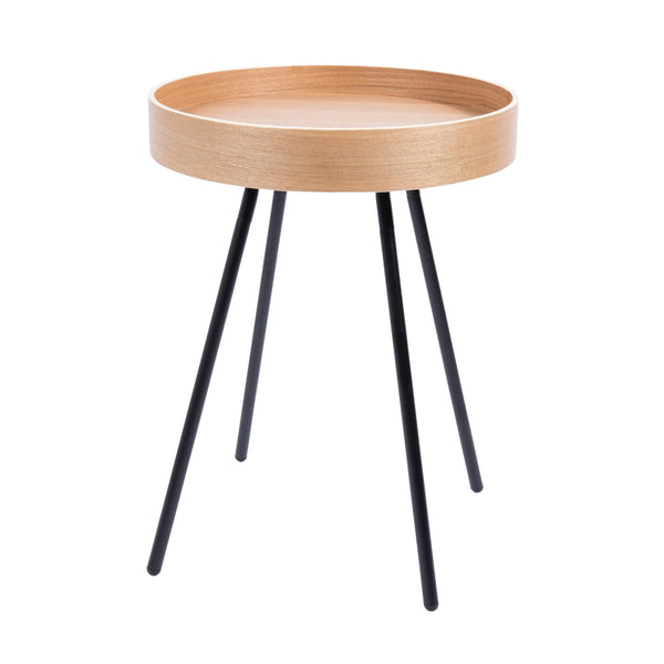 Oak Tray Side Table