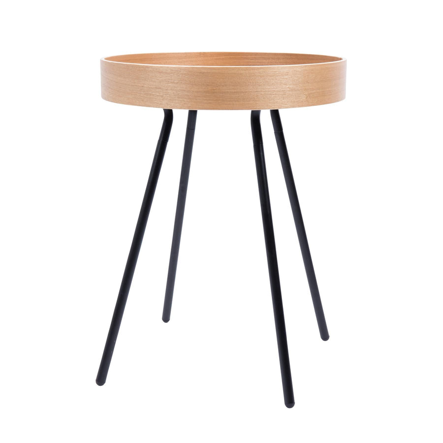 Oak Tray Side Table