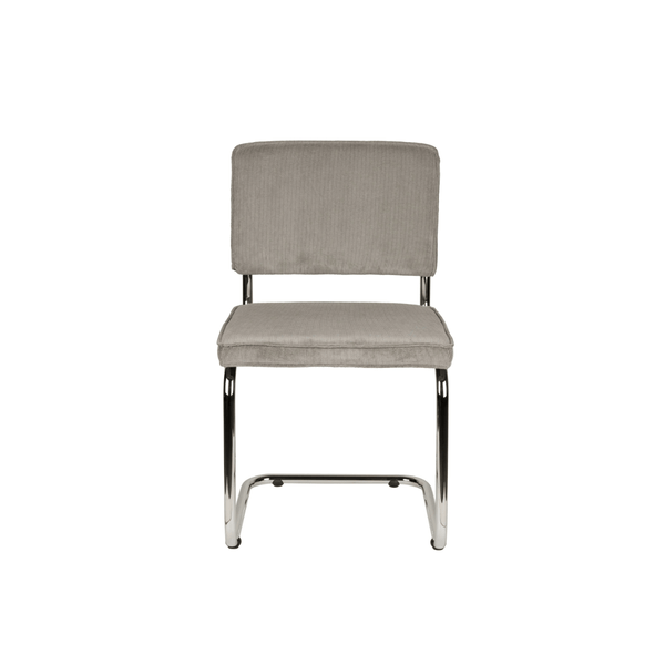 Ridge Chair- rib cool grey 32A