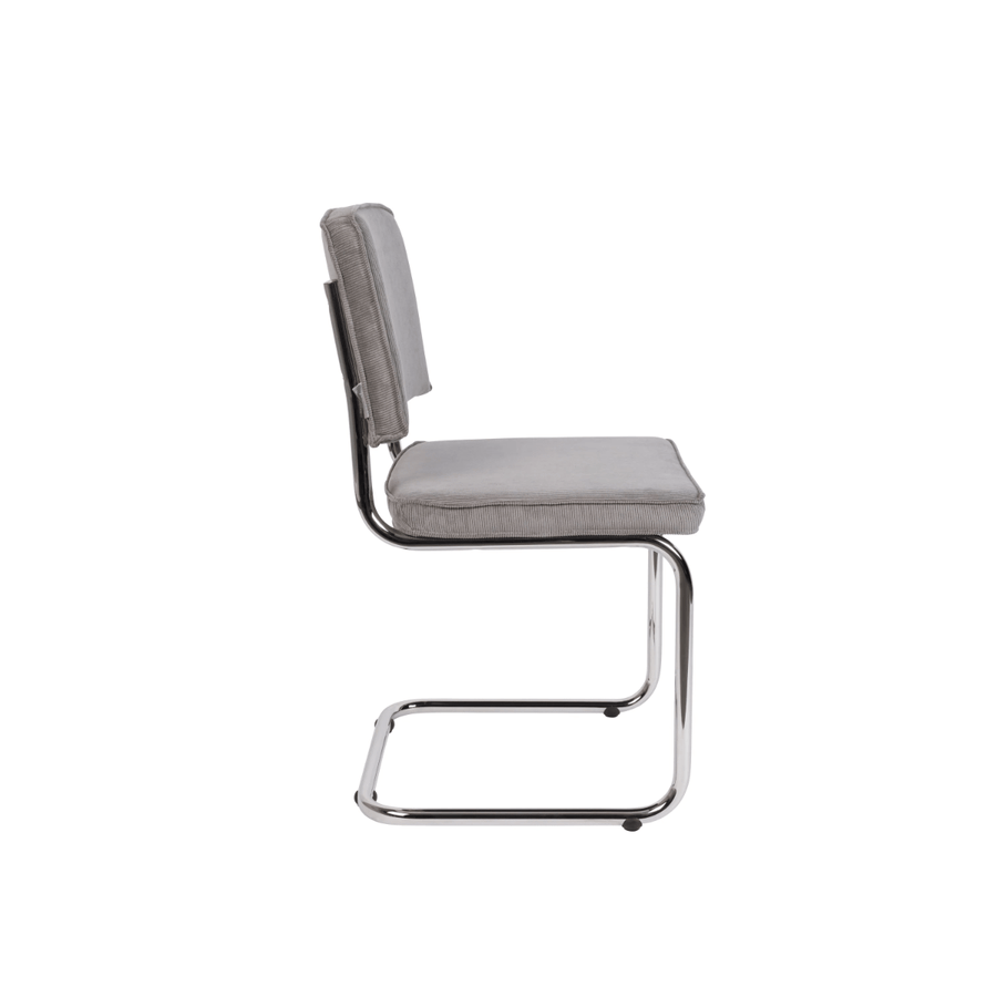 Ridge Chair- rib cool grey 32A
